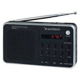 Sunstech Radio Portátil RPD32SL Plata